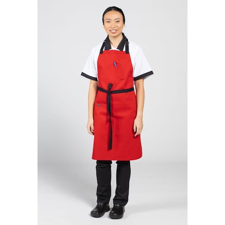 Uncommon Threads Surge Bib Candy Apple Red W/Black Web 3128-85W1